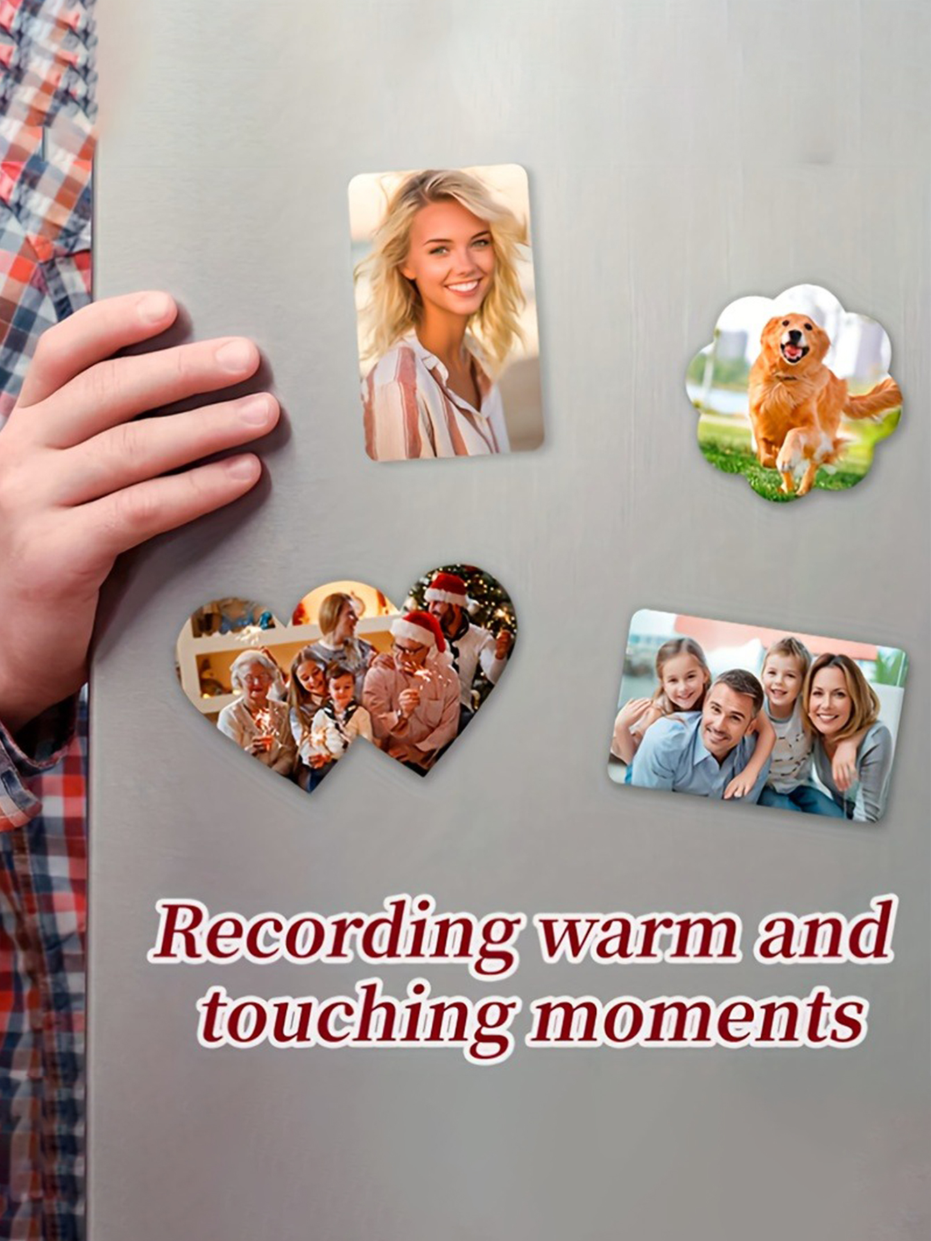 Customized photo refrigerator sticker